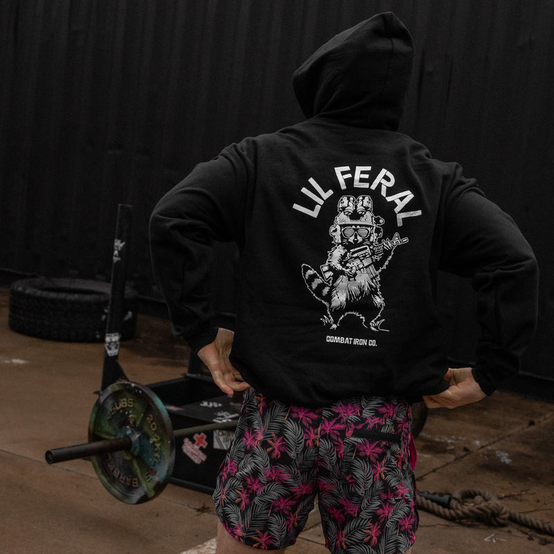 Load image into Gallery viewer, Lil Feral Raccoon Men's Hoodie