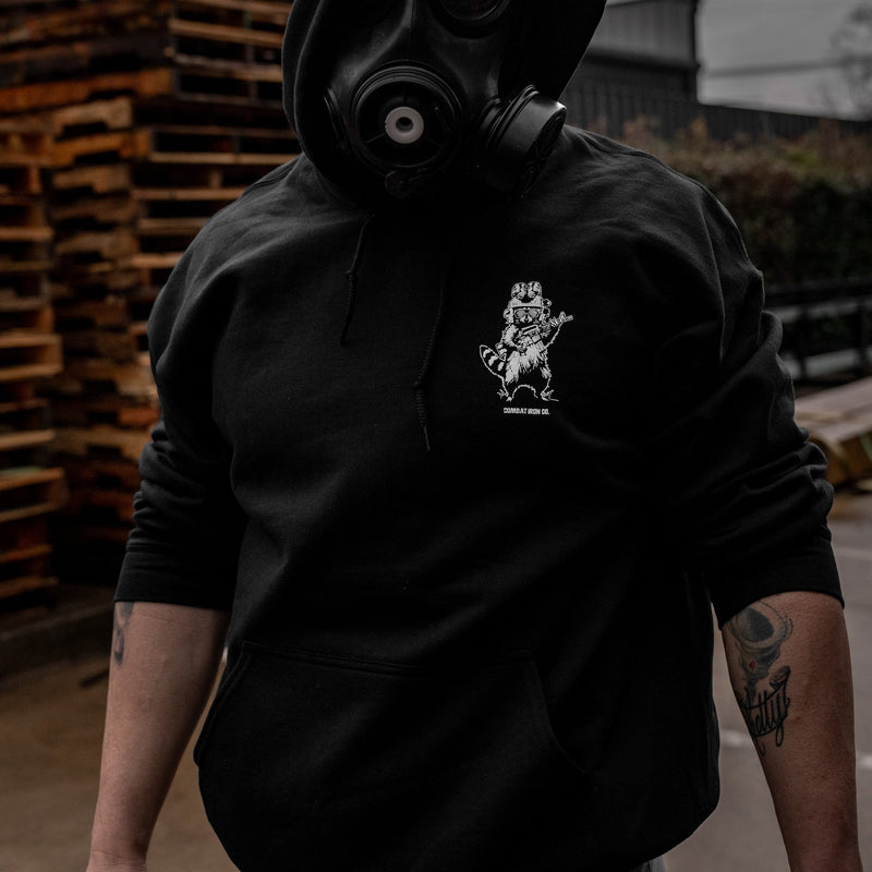 Load image into Gallery viewer, Lil Feral Raccoon Men's Hoodie