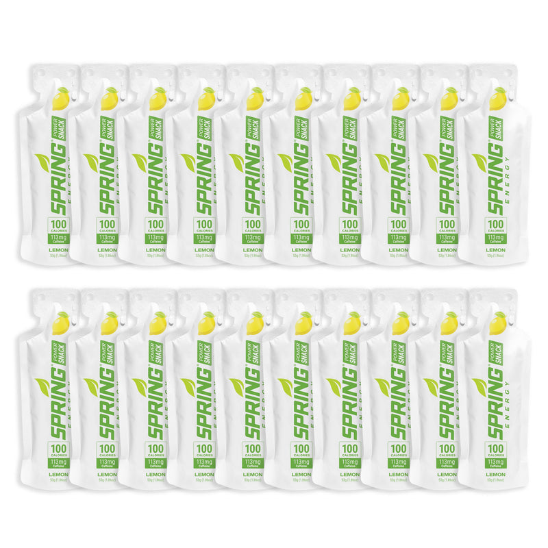 Load image into Gallery viewer, Lemon Power Snack with 113 mg of Caffeine 100 Kcal