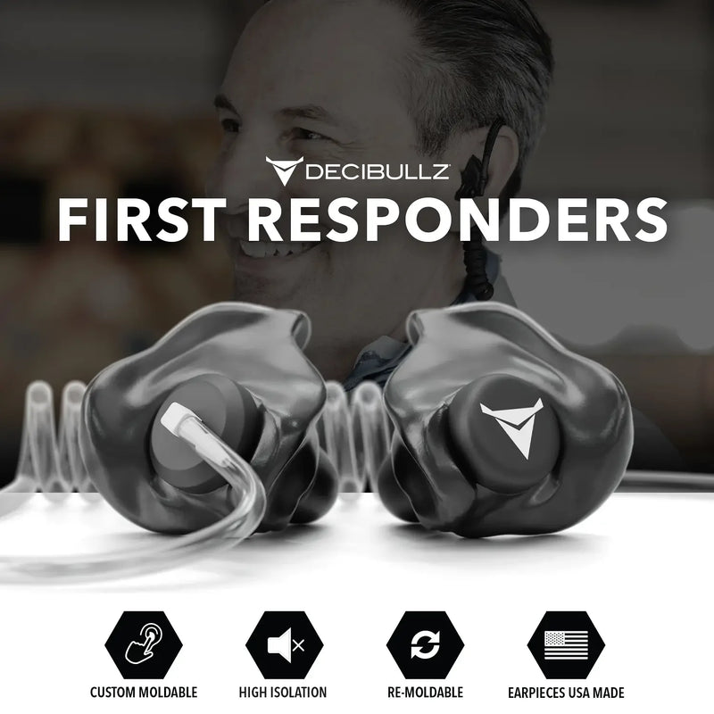 Load image into Gallery viewer, +Isolation Custom Molded Listen-Only Surveillance Acoustic Tube Headset