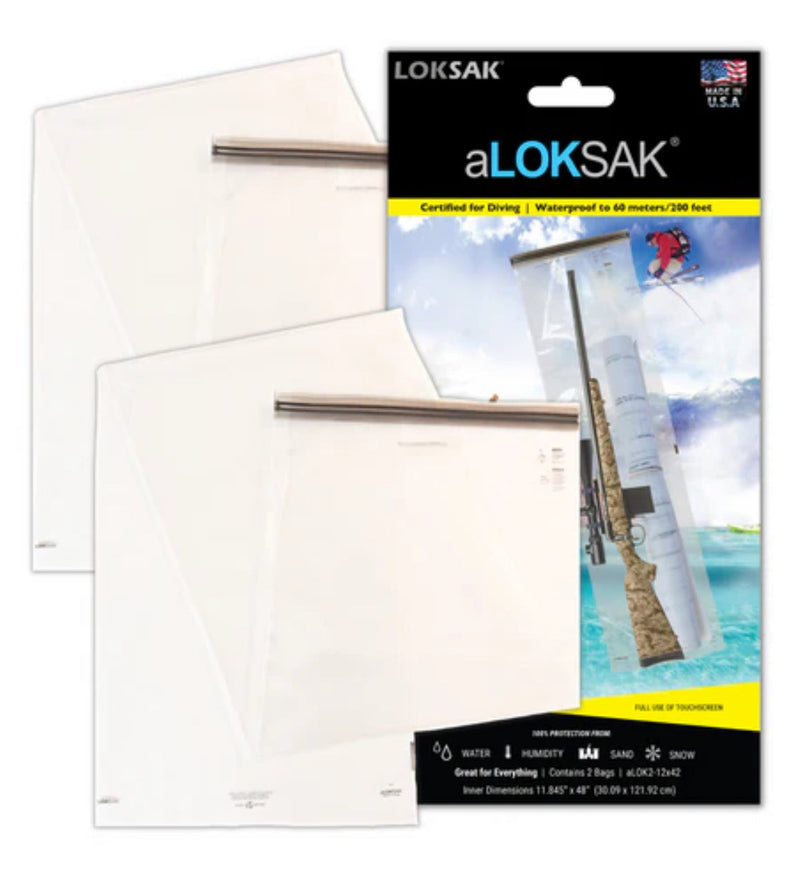 Load image into Gallery viewer, LOKSAK Element Proof Bag 12" x 48" for your long guns storage