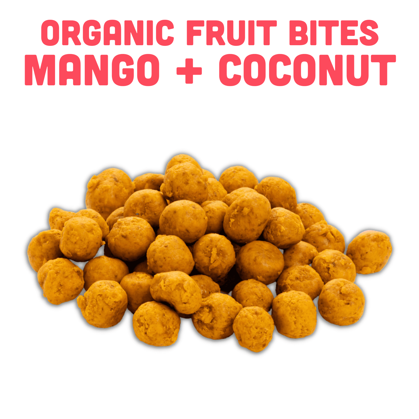Organic Fruit Bites: Mango & Coconut - Skoutley Outdoors LLC