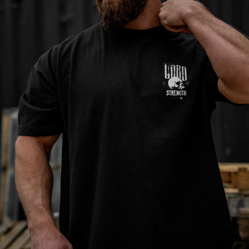 Load image into Gallery viewer, The Lord Is My Strength Heavyweight Men's T-Shirt