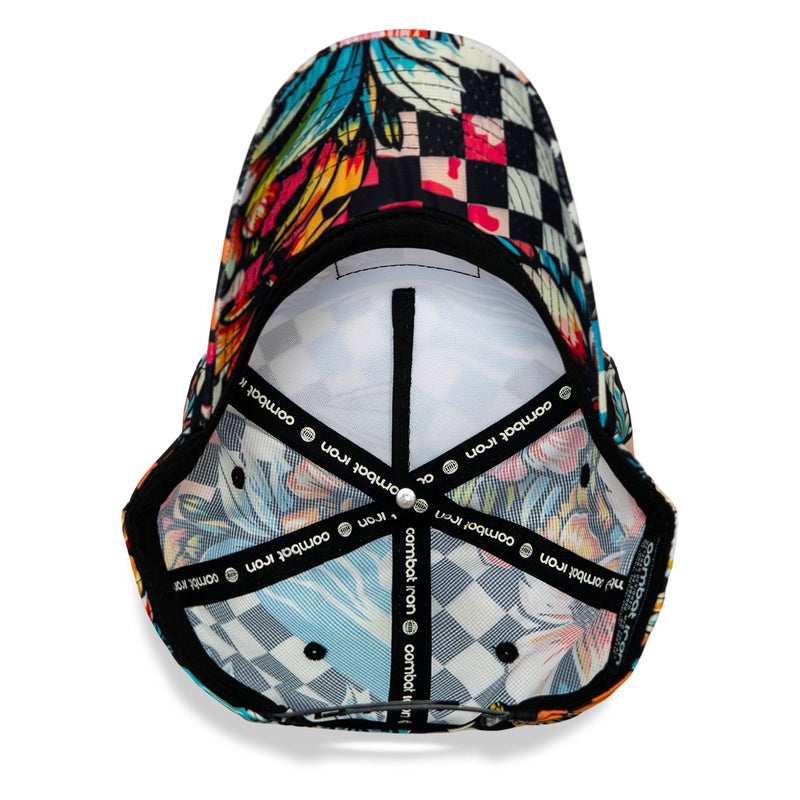 Load image into Gallery viewer, Lord Watch Over Me As I Stack Bodies Patch Waterproof Weekender Snapback