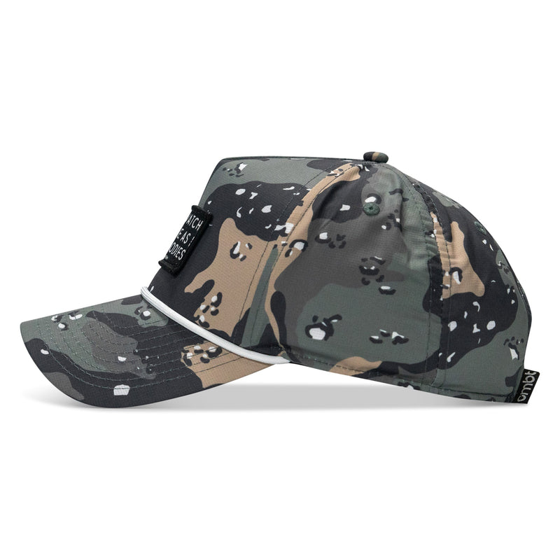 Load image into Gallery viewer, Lord Watch Over Me As I Stack Bodies Patch Waterproof Weekender Snapback