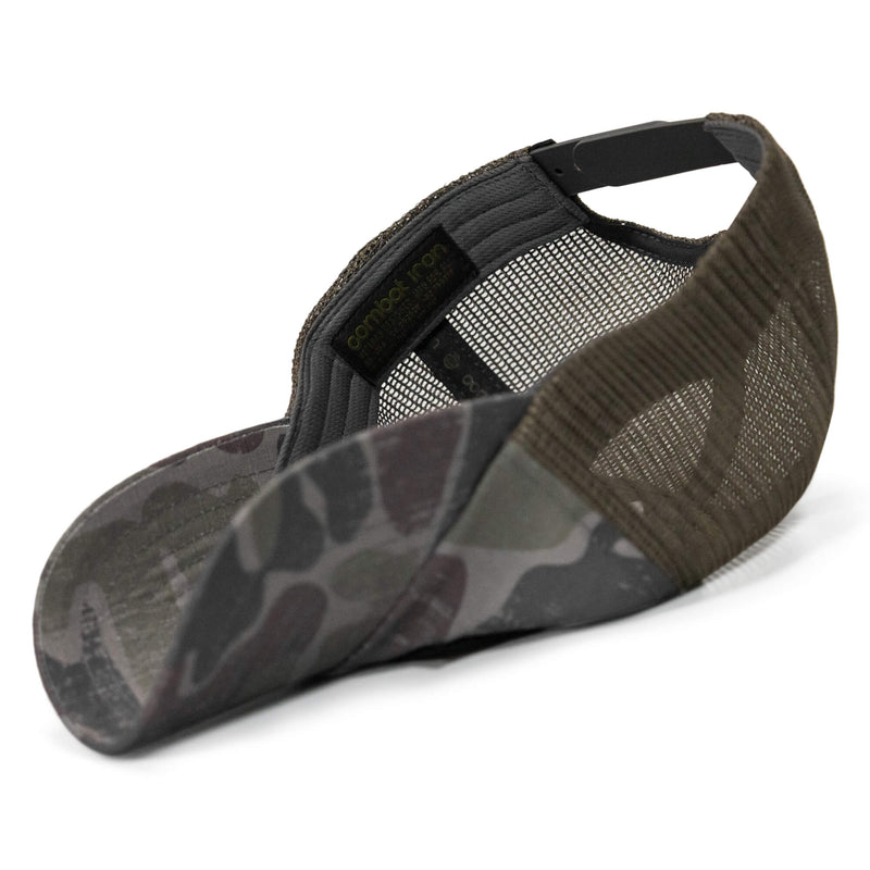 Load image into Gallery viewer, Lord Watch Over Me As I Stack Bodies Tan Patch Tactical Ripstop Mesh Snapback Hat