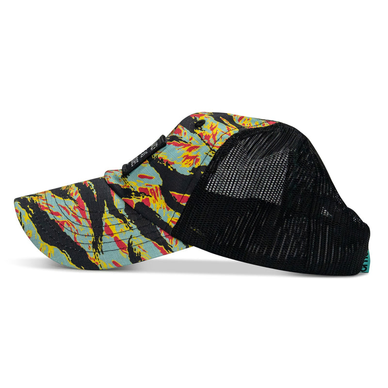 Load image into Gallery viewer, Lord Watch Over Me As I Stack Bodies Patch Tactical Ripstop Mesh Snapback Hat