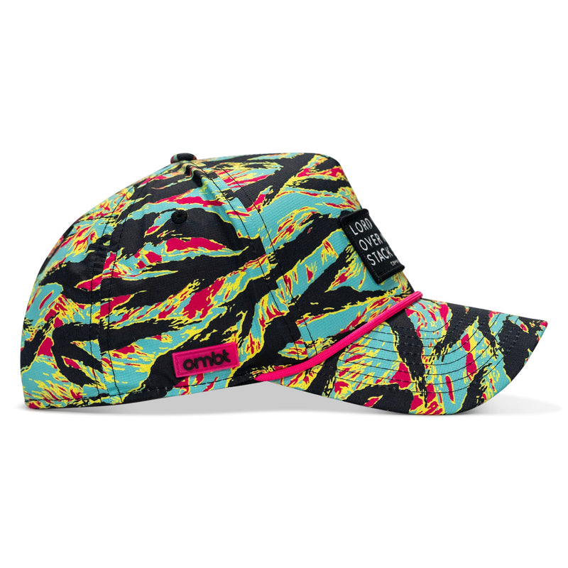 Load image into Gallery viewer, Lord Watch Over Me As I Stack Bodies Patch Waterproof Weekender Snapback