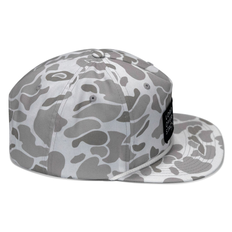 Load image into Gallery viewer, Lord Watch Over Me As I Stack Bodies Patch Flatbill Hat
