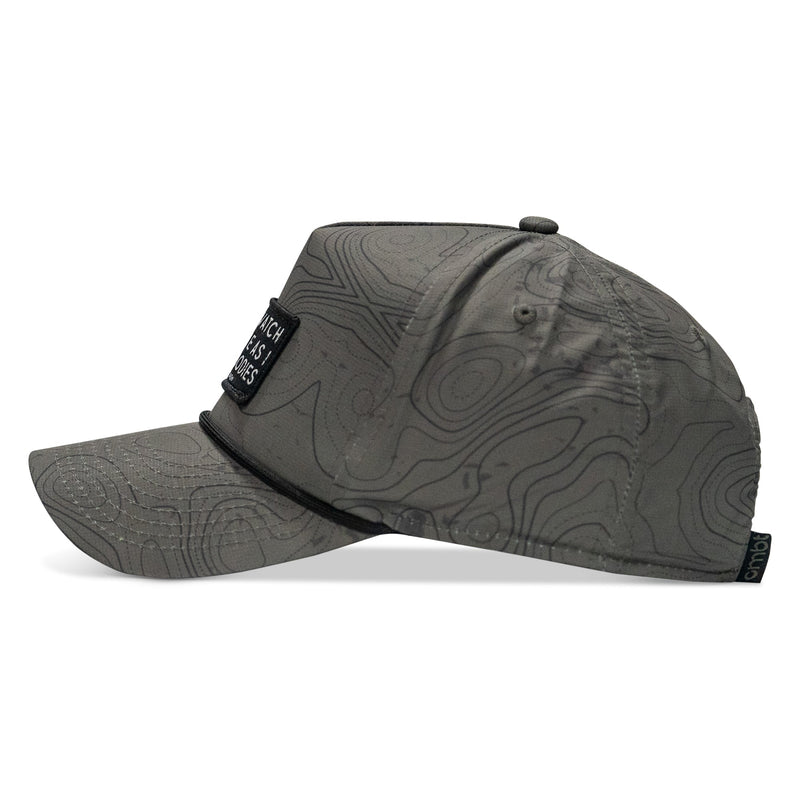 Load image into Gallery viewer, Lord Watch Over Me As I Stack Bodies Patch Waterproof Weekender Snapback