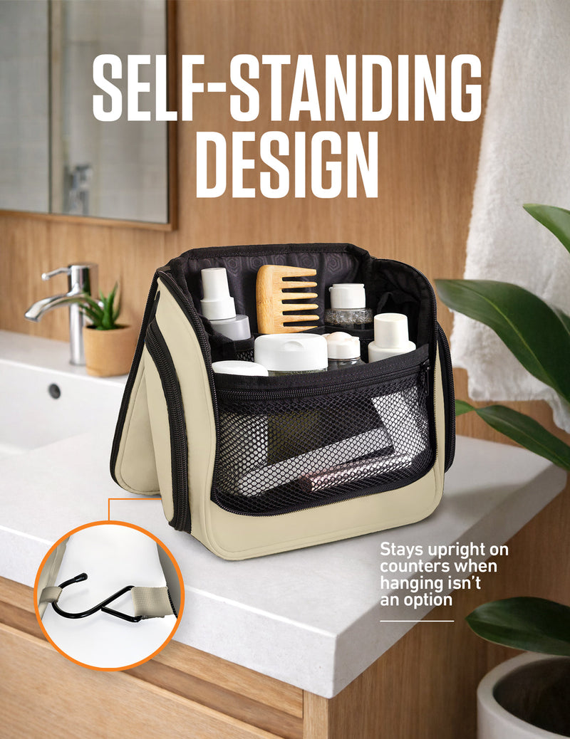 Load image into Gallery viewer, Hanging Travel Toiletry Bag