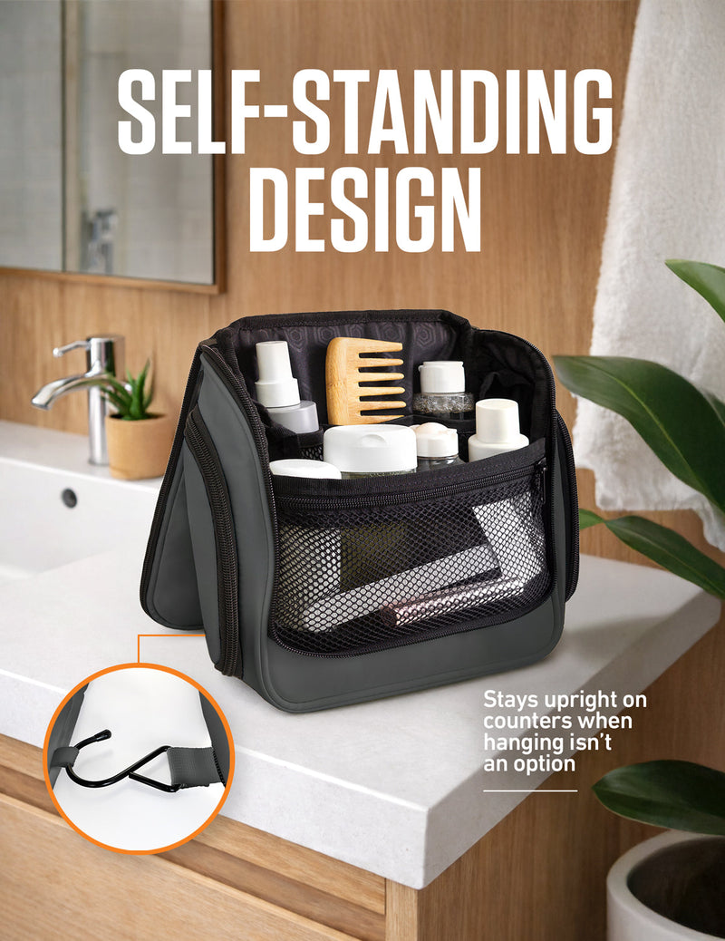 Load image into Gallery viewer, Hanging Travel Toiletry Bag