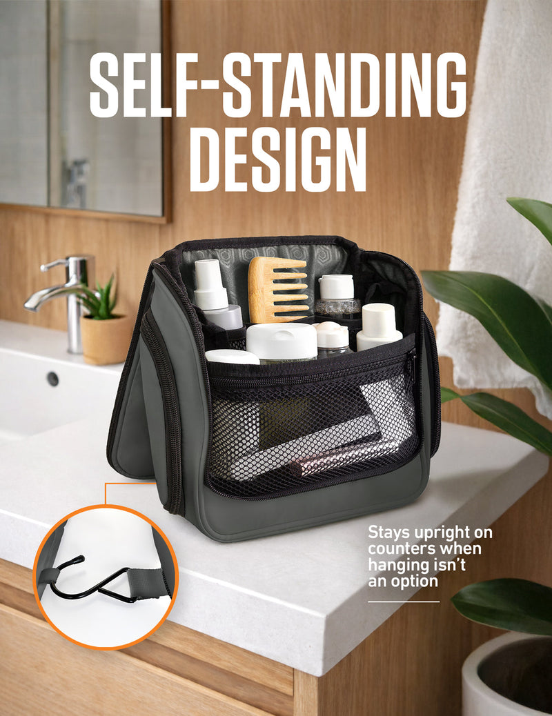 Load image into Gallery viewer, Hanging Travel Toiletry Bag