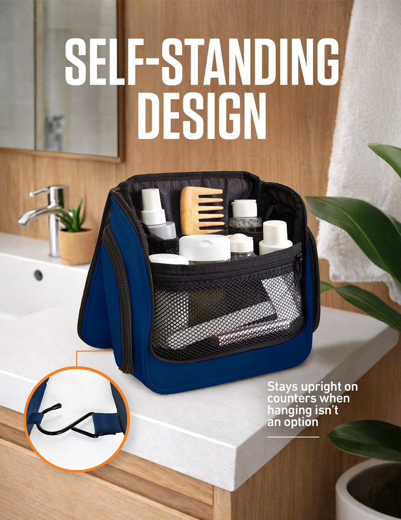 Load image into Gallery viewer, Hanging Travel Toiletry Bag