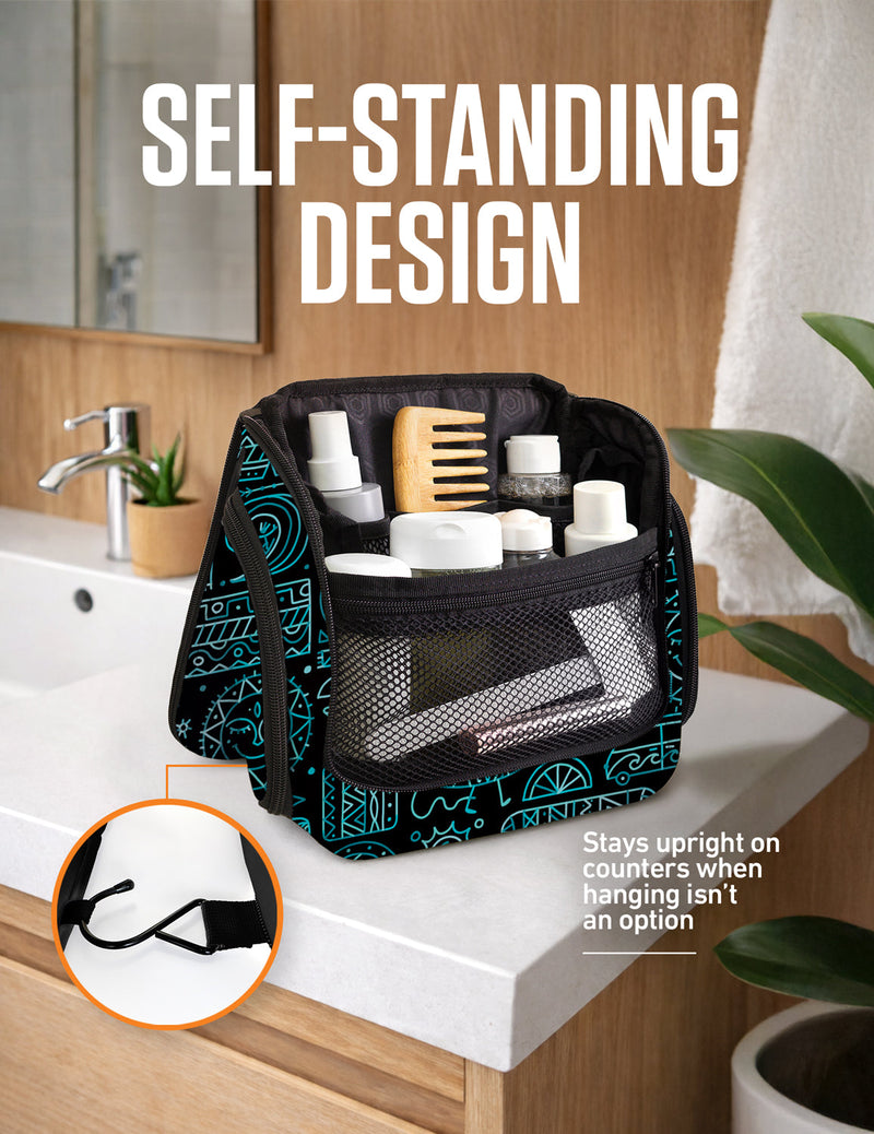 Load image into Gallery viewer, Hanging Travel Toiletry Bag
