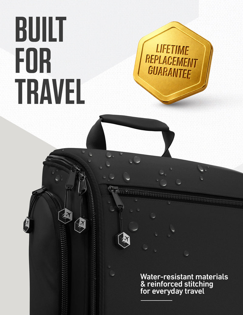 Load image into Gallery viewer, Hanging Travel Toiletry Bag