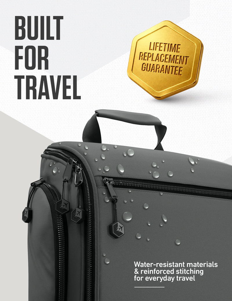 Load image into Gallery viewer, Hanging Travel Toiletry Bag