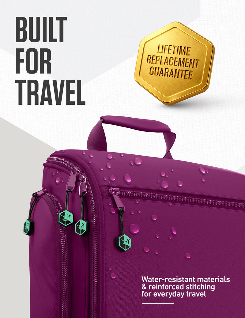 Load image into Gallery viewer, Hanging Travel Toiletry Bag