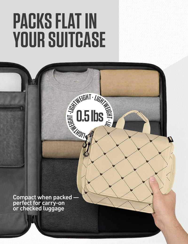 Load image into Gallery viewer, Hanging Travel Toiletry Bag
