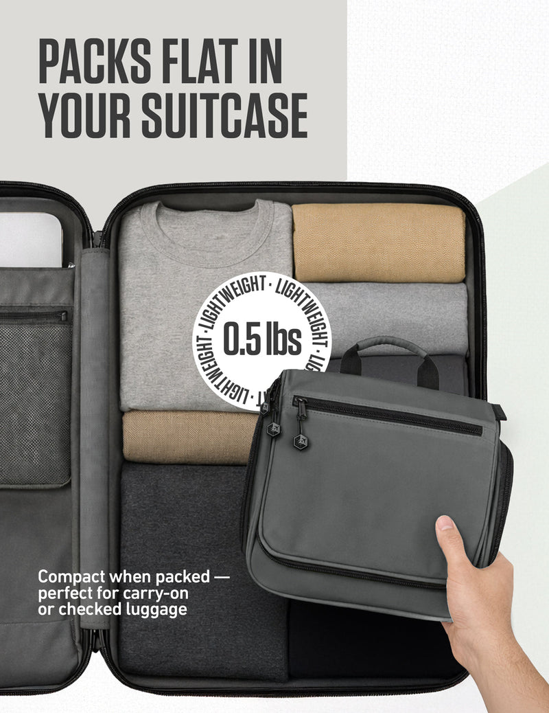 Load image into Gallery viewer, Hanging Travel Toiletry Bag