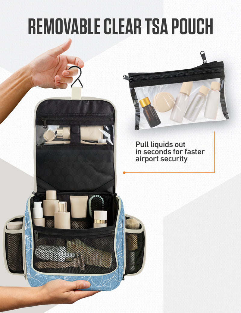Load image into Gallery viewer, Hanging Travel Toiletry Bag