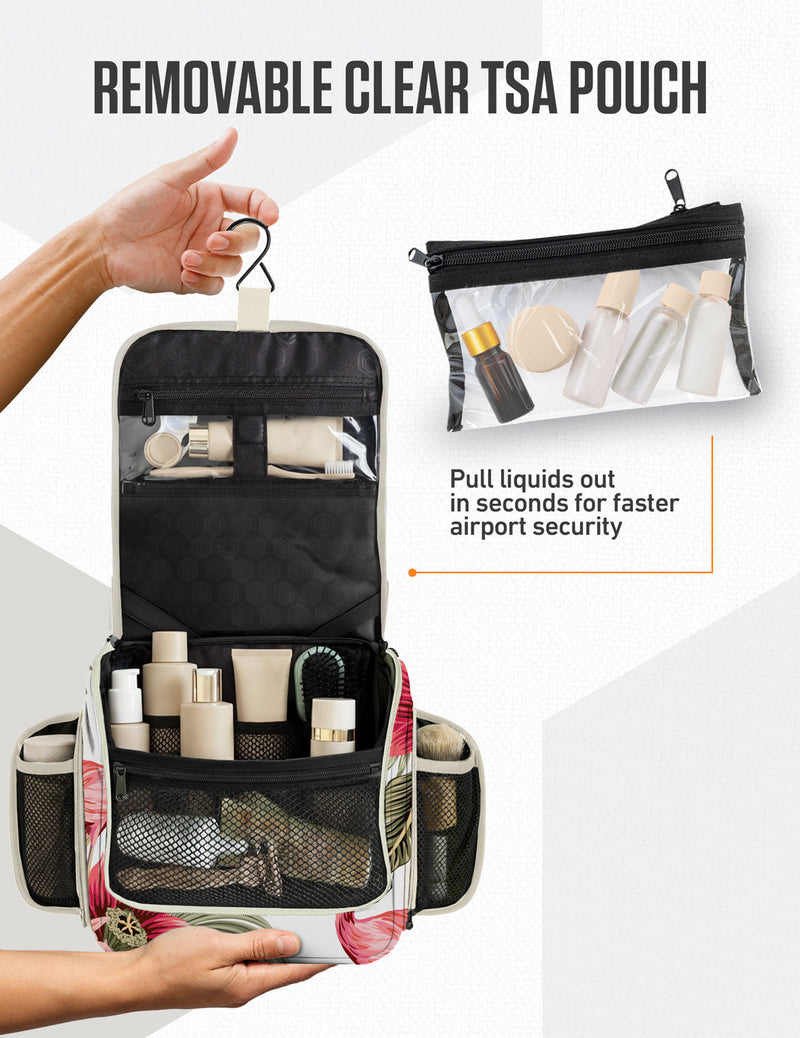 Load image into Gallery viewer, Hanging Travel Toiletry Bag
