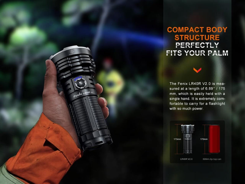 Load image into Gallery viewer, Fenix LR40R V2.0 Rechargeable LED Searchlight