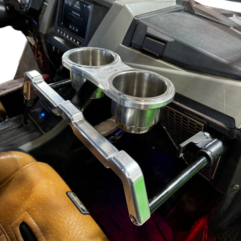 Load image into Gallery viewer, L&W Fab Grab Handle & Drink Carrier for RZR Pro