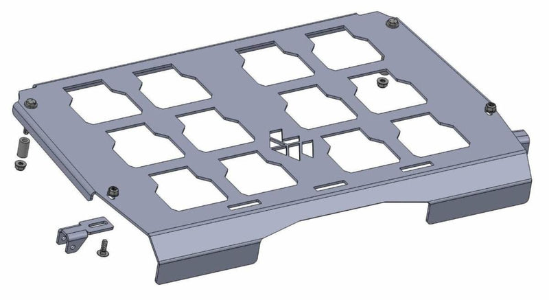 Load image into Gallery viewer, L&W Fab Milwaukee Packout Plate for RZR Pro XP / Pro R / Turbo R
