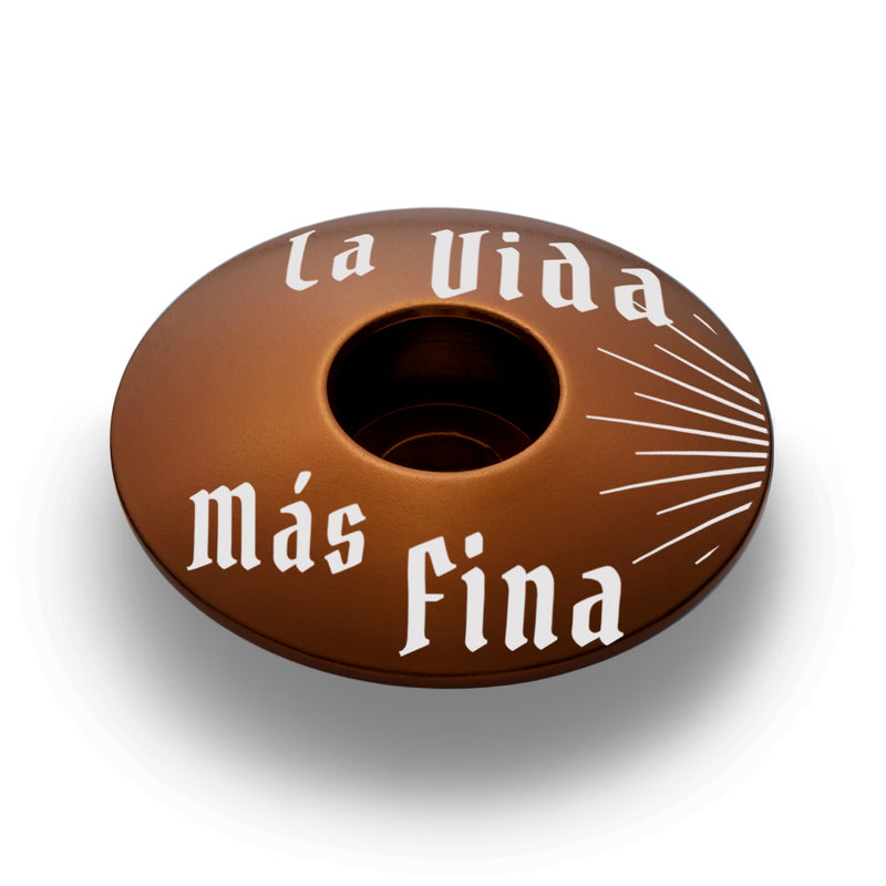 Load image into Gallery viewer, La Vida Más Fina - Bicycle Headset Cap
