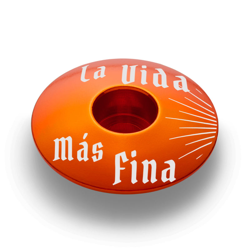 Load image into Gallery viewer, La Vida Más Fina - Bicycle Headset Cap