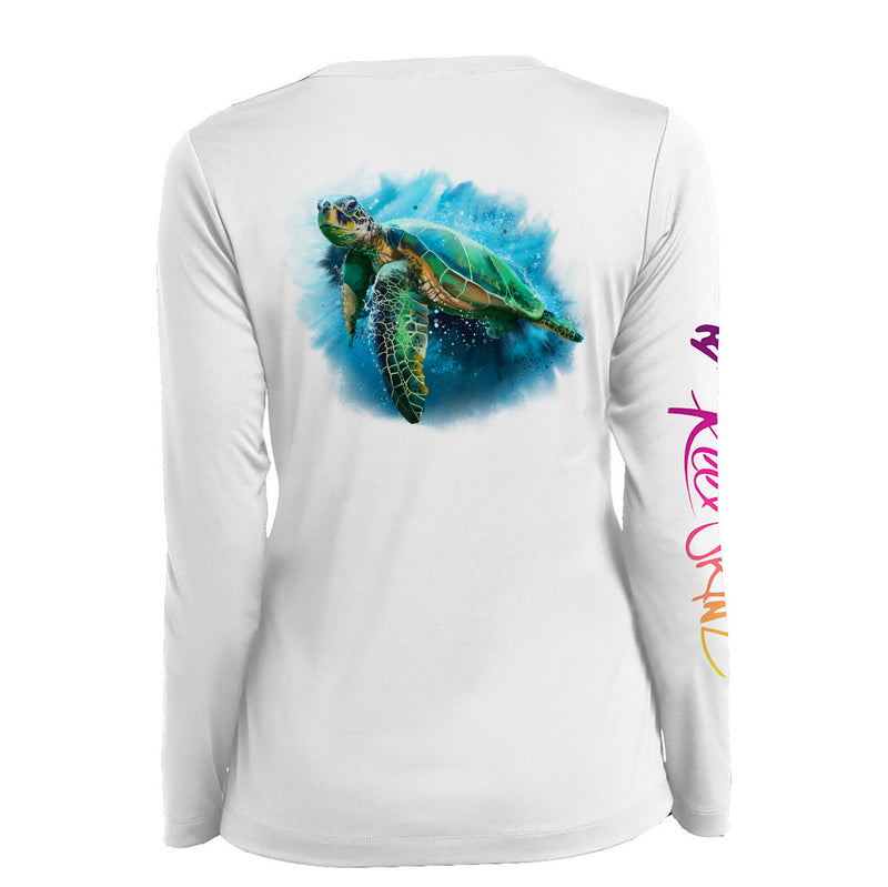 Load image into Gallery viewer, Ladies Underwater Turtle