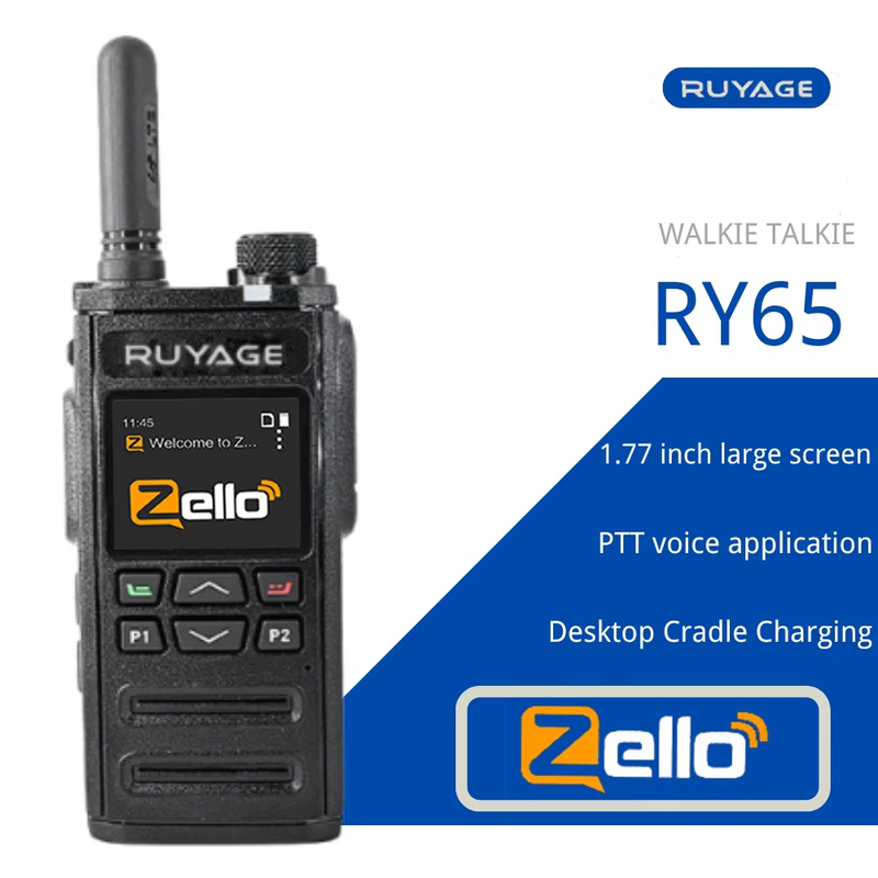 Load image into Gallery viewer, Ruyage RY65 Zello Push-to-Talk 4G LTE Long Range PoC Radio