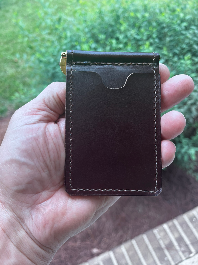 Load image into Gallery viewer, Leather Money Clip and Cardholder