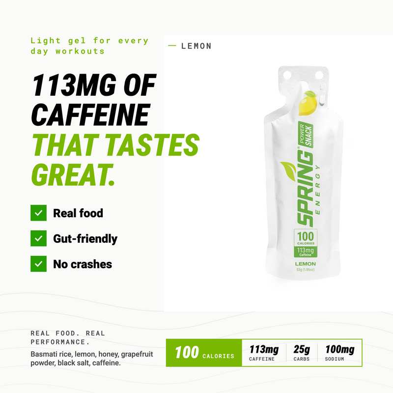 Load image into Gallery viewer, Lemon Power Snack with 113 mg of Caffeine 100 Kcal