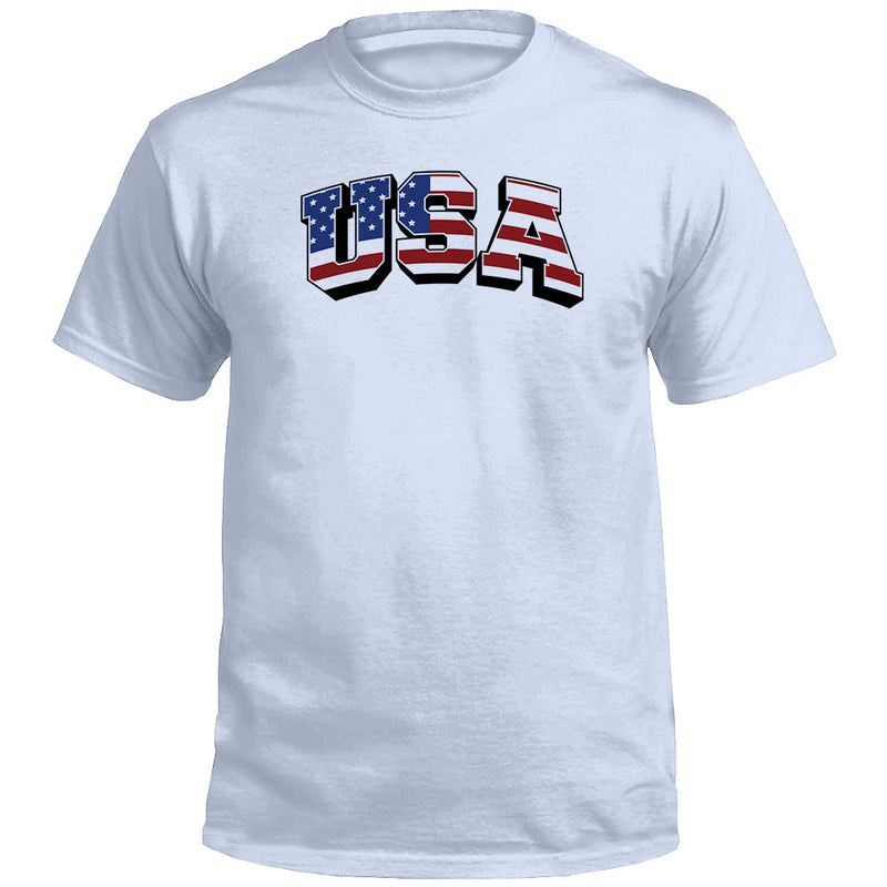 Load image into Gallery viewer, USA Flag Lettering (Front)