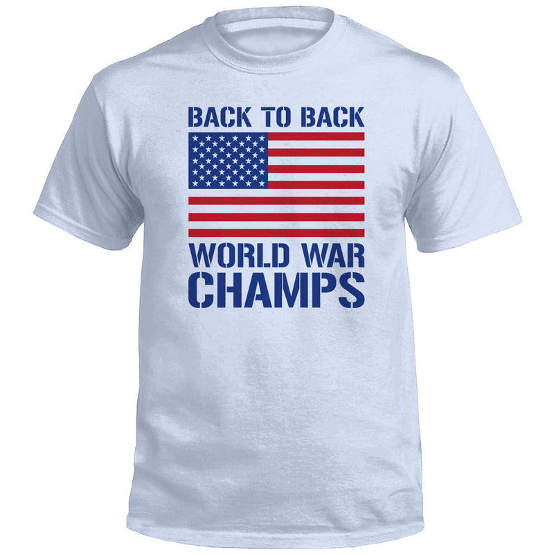 Load image into Gallery viewer, Back to Back World War Champs (Front)