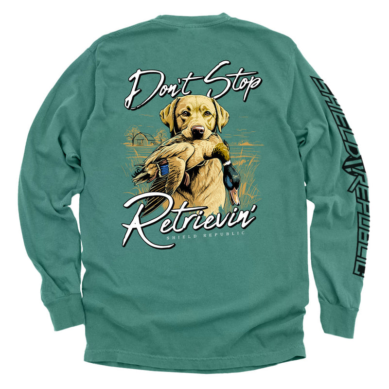 Load image into Gallery viewer, Don't Stop Retrievin Yellow Lab