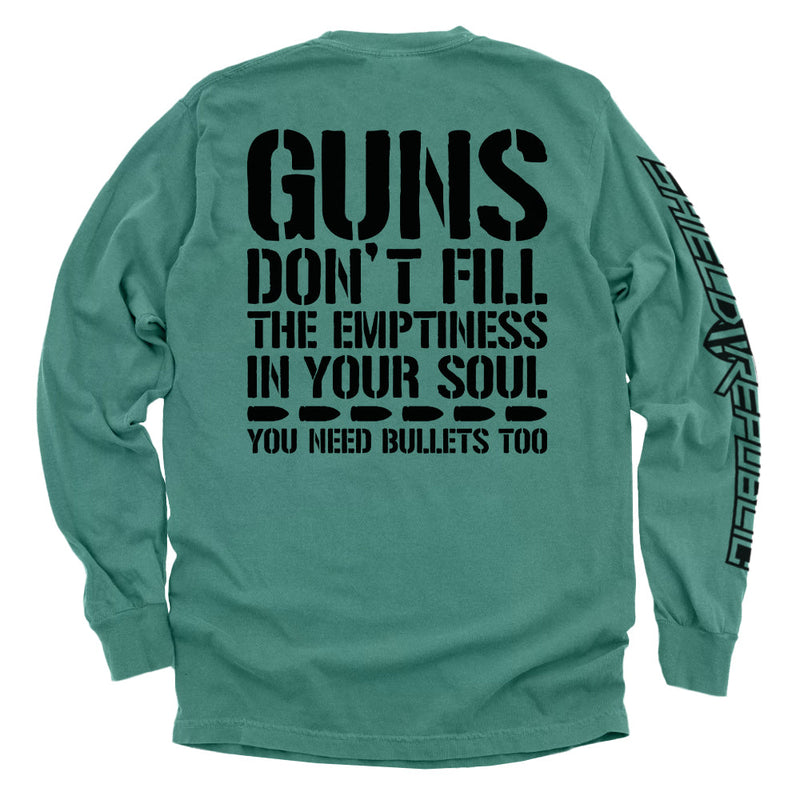 Load image into Gallery viewer, Guns Don't Fill The Emptiness In Your Soul