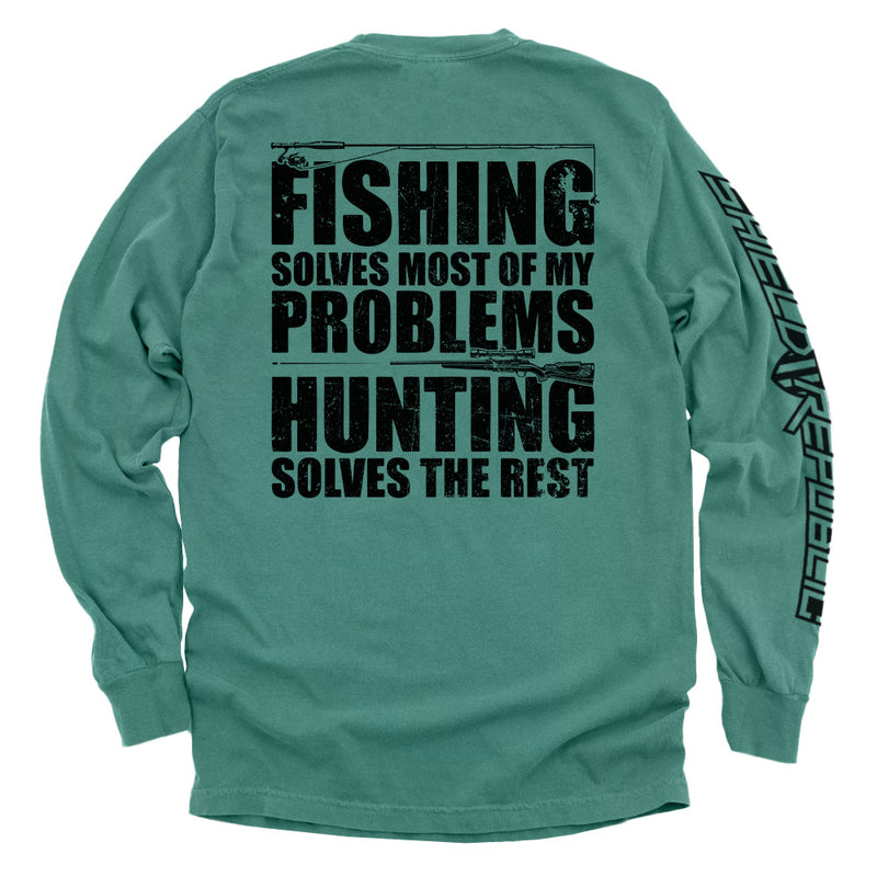 Load image into Gallery viewer, Fishing Solves Most Of My Problems