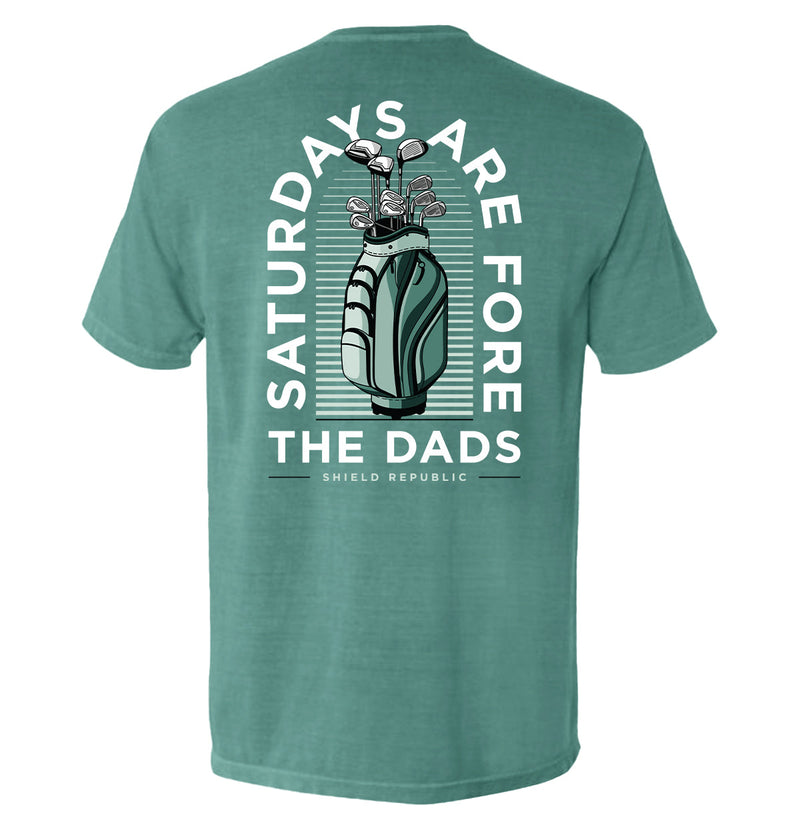 Load image into Gallery viewer, Saturdays Are For The Dads Golf Green