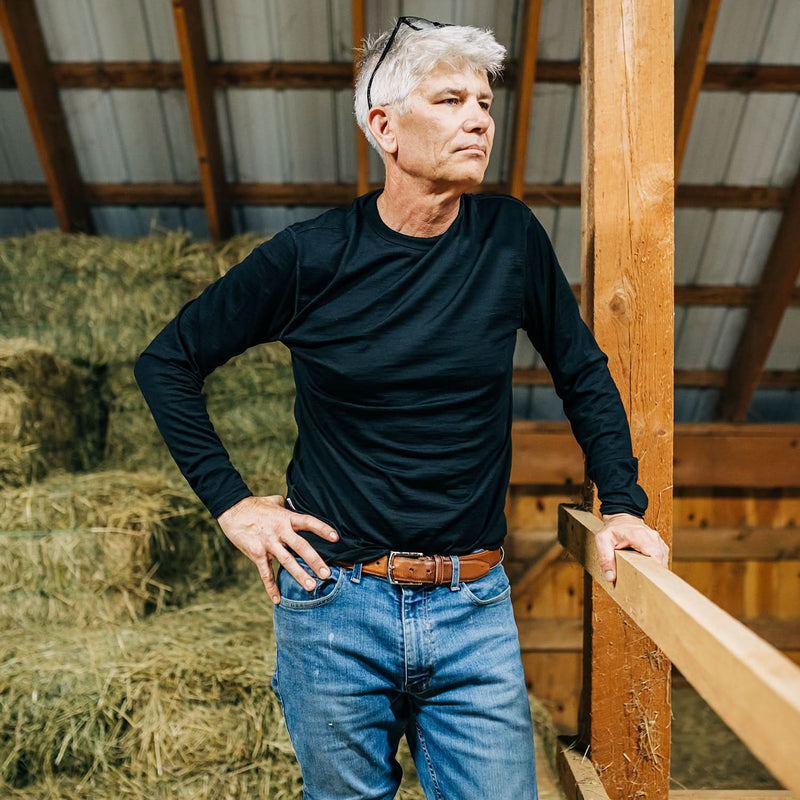 Load image into Gallery viewer, Lightweight Men's Wool Crew - 100% Merino Wool