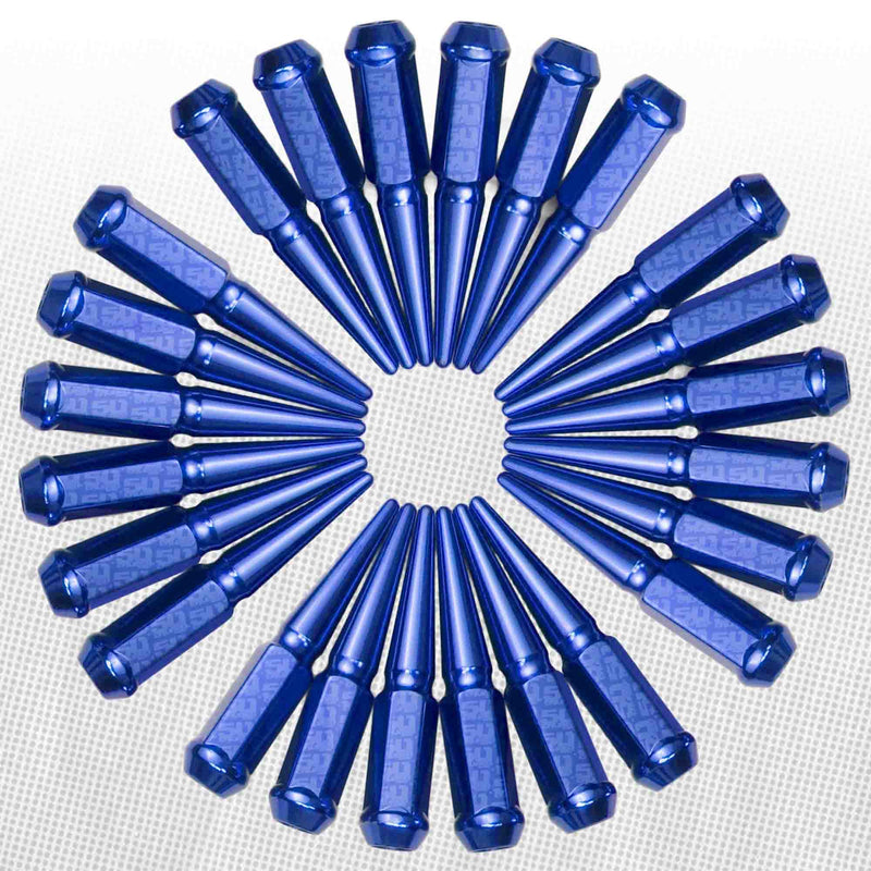 Load image into Gallery viewer, 1/2 Inch Extended Spike Lug Nuts - 60 Degree Taper Seat