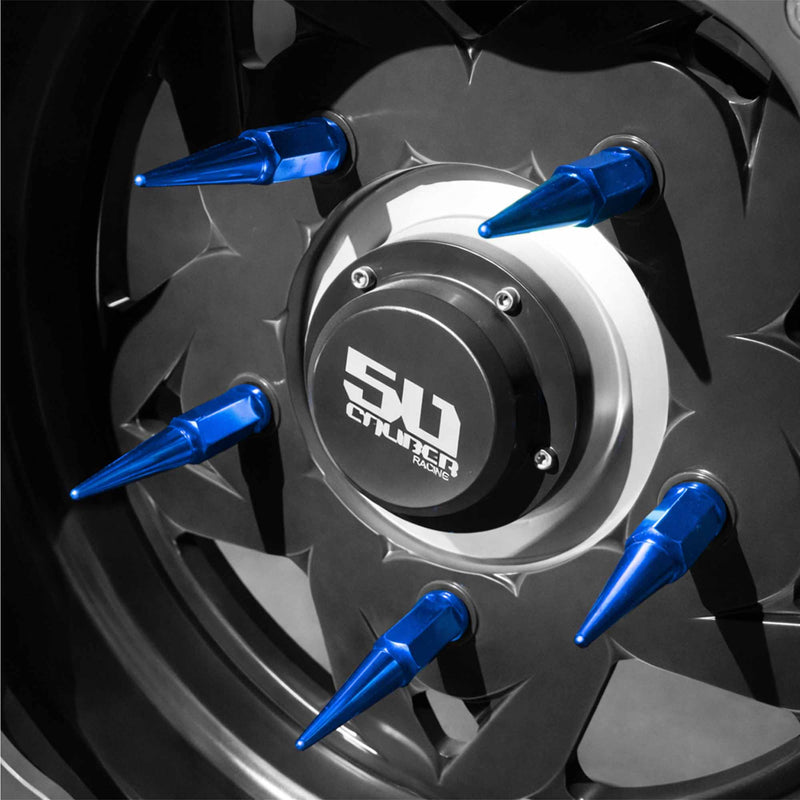 Load image into Gallery viewer, 1/2 Inch Extended Spike Lug Nuts - 60 Degree Taper Seat
