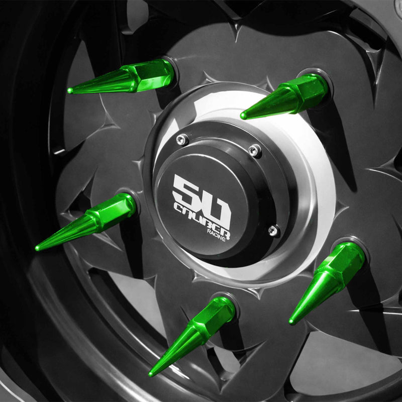 Load image into Gallery viewer, 1/2 Inch Extended Spike Lug Nuts - 60 Degree Taper Seat