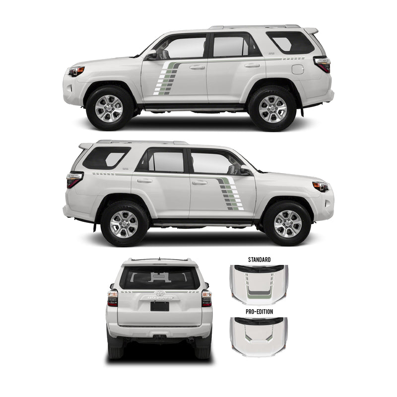 Load image into Gallery viewer, 2010-2024 4Runner Checkered Stripe Kit