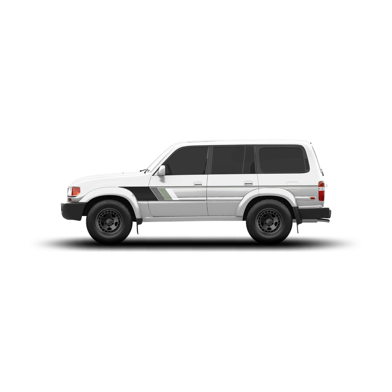 Load image into Gallery viewer, 80 Series Land Cruiser Checkered Stripe Kit