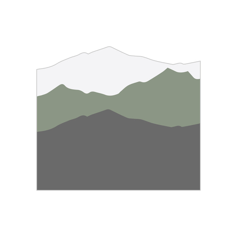 Load image into Gallery viewer, Sunset Mountain Decal