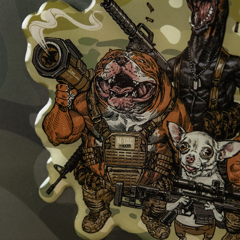 Load image into Gallery viewer, M-Tac Embossed Sticker Rex Team