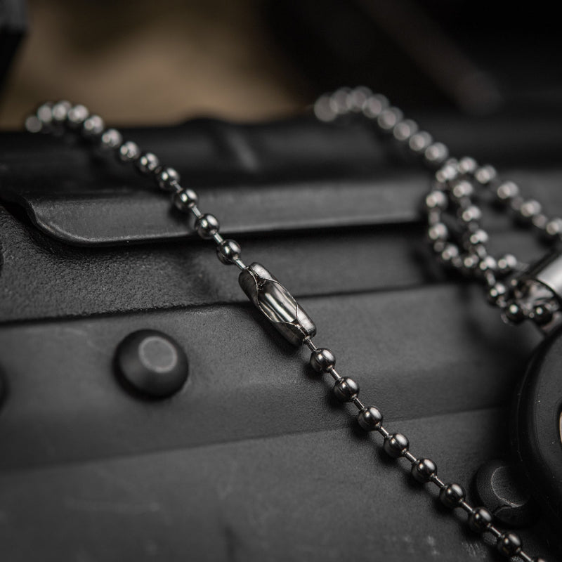 Load image into Gallery viewer, M-Tac Military Dog Tag with Rubber Silencer
